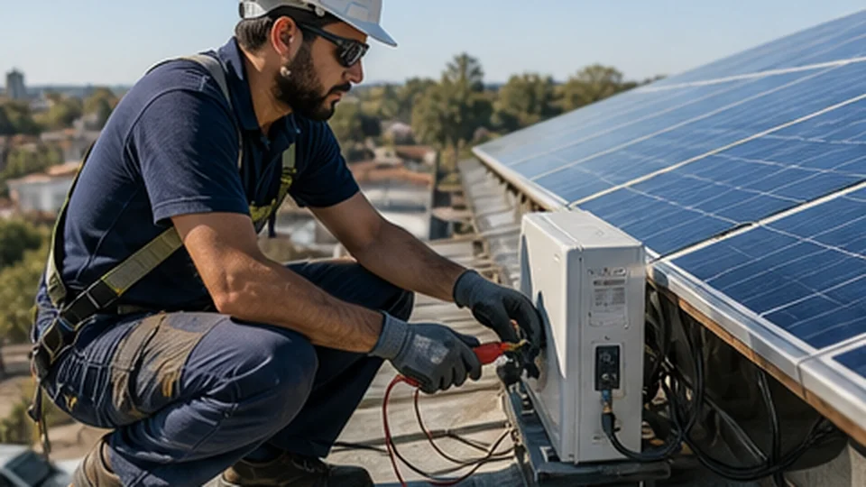 Instalación de sistemas eléctricos de energías renovables de CIFIC - CFP N° 37 Fundación UOCRA